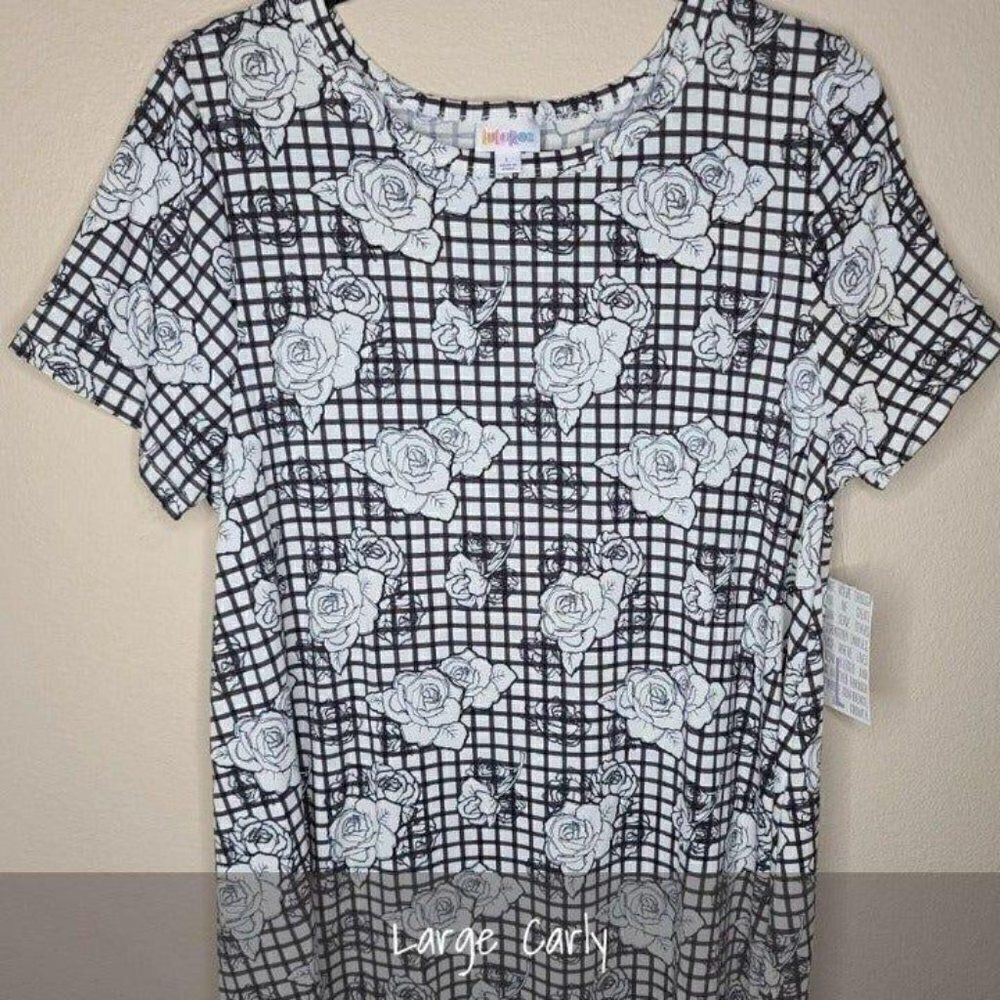 LuLaRoe Carly Dress L NWT